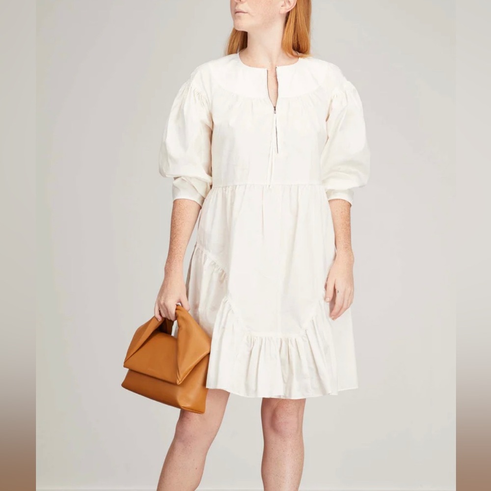Ulla johnson white Leiko dress size 2 NWT